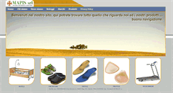 Desktop Screenshot of mapis.it